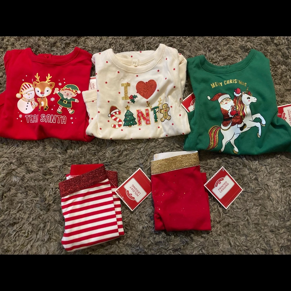 0-3 month Holiday Time Christmas lot.